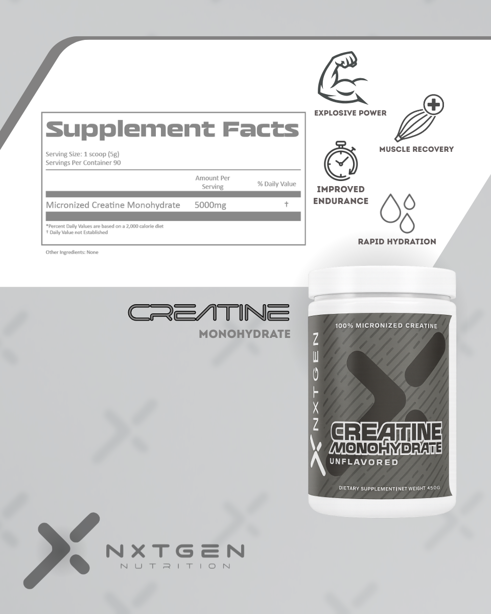 Creatine Monohydrate     (90 Servings)