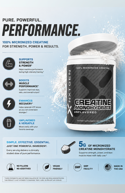 Creatine Monohydrate (90 Servings)
