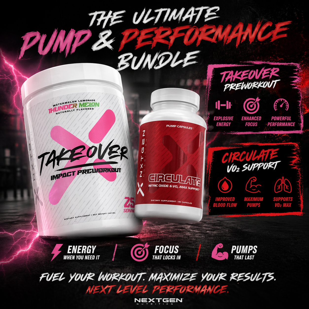 The Gym TakeOver Stack